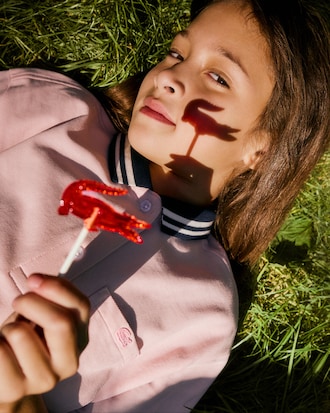 Pleated Skirt Piqu&eacute; Polo Dress