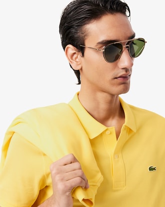 Men's Slim Fit L.12.12 Piqu&eacute; Polo