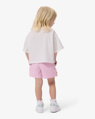 Crocodile Print Cotton T-Shirt