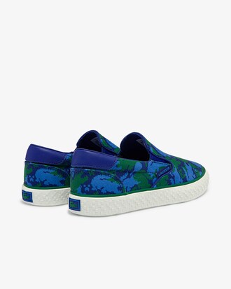 Children&rsquo;s Jump Serve Lacoste x Minecraft Canvas Slip on