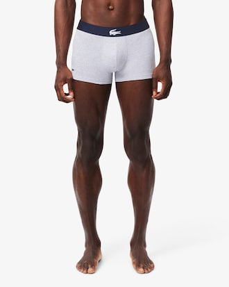 Men's 3-Pack Stretch Cotton Trunks