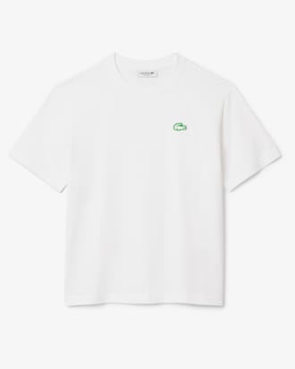 Playera de punto con estampado de cocodrilo para mujer