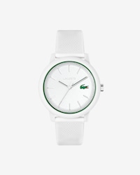 Reloj Para Hombre Lacoste.12.12 Con Correa De Silic&oacute;n Blanca