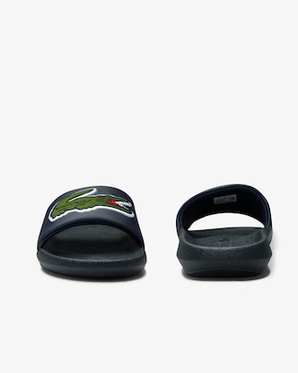 Men's Croco Synthetic and PU Slides