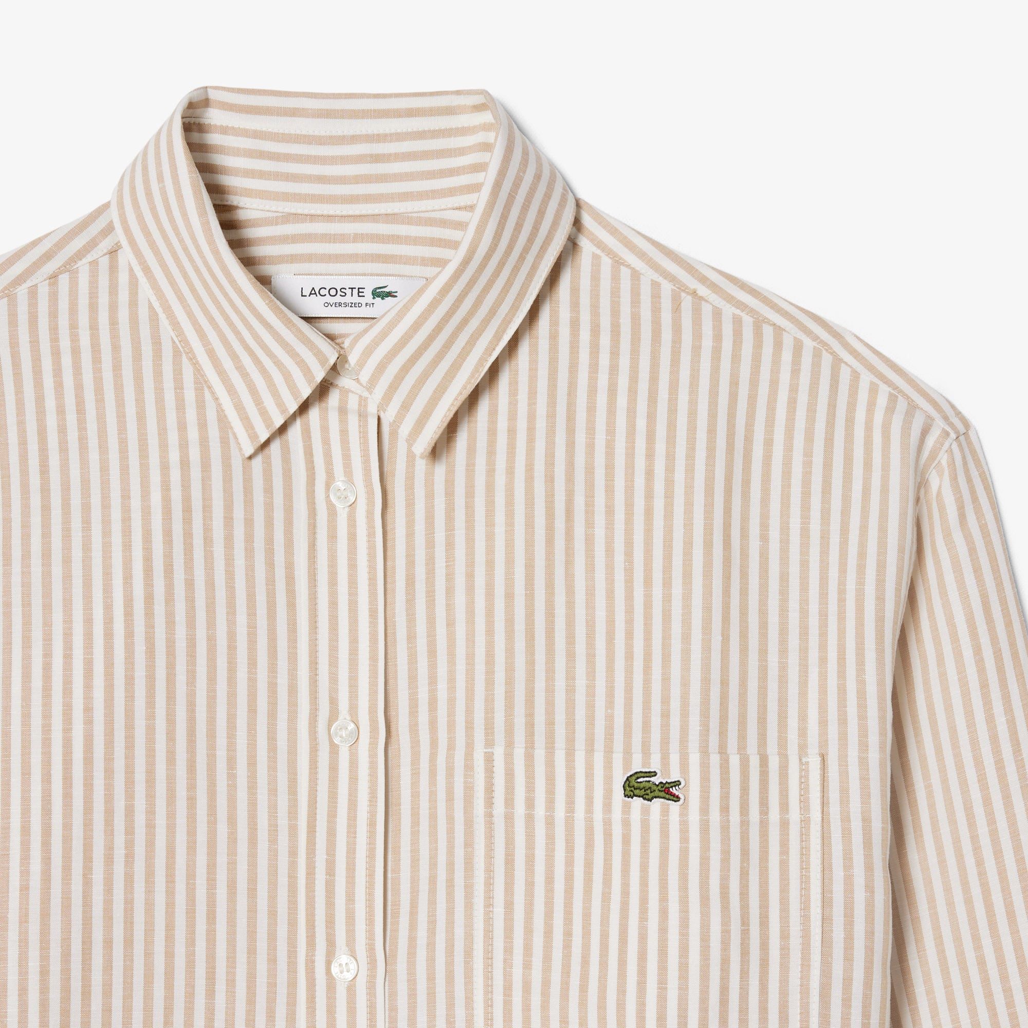 Oversized Linen Blend Shirt