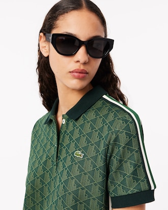 Women's Slim Fit Monogram Polo Dress