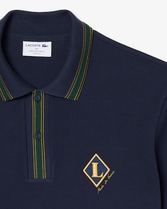 Polo con Insignia de Corte Cl&aacute;sico Fabricado en Francia