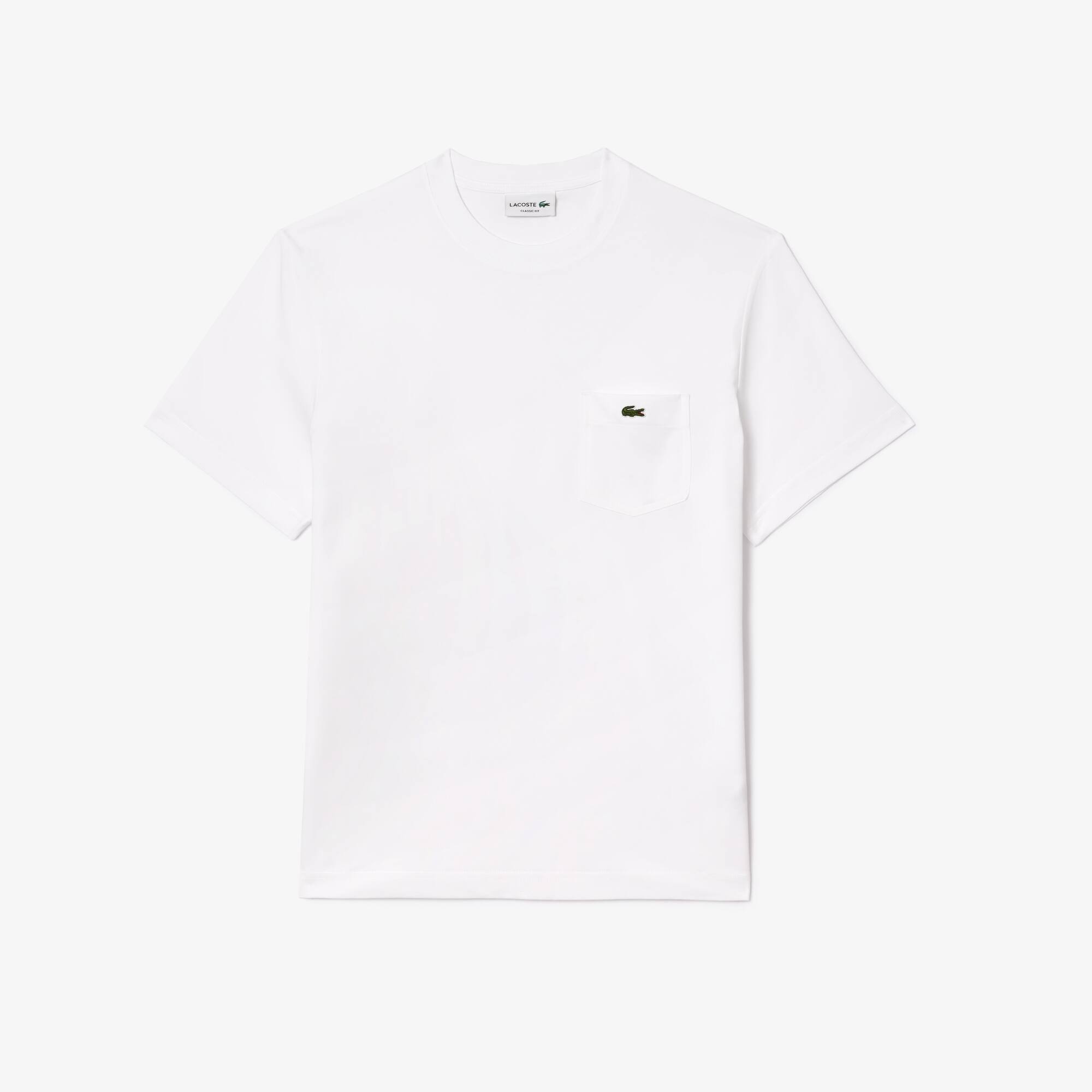 Lacoste Pima Cotton T-shirt In White