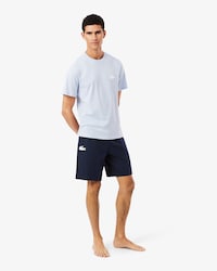 Men's Straight Fit Fleece Pajama Shorts