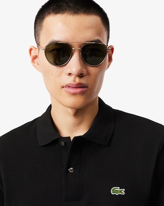 Polo de manga larga L.12.12 de corte clásico para hombre