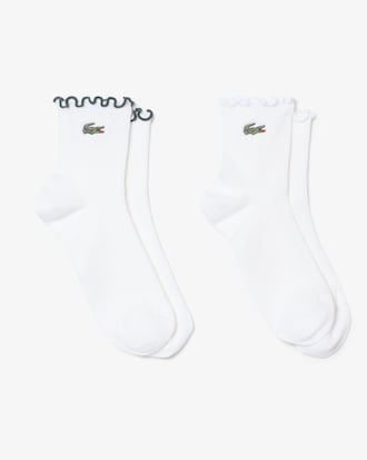 2-Pack Frilled Socks