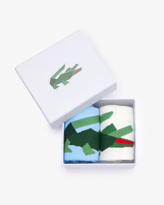 Unisex 2-Pack Crocodile Socks