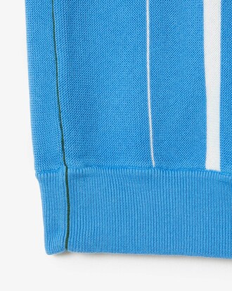 Men's Relaxed Fit Cotton Polo Sweater