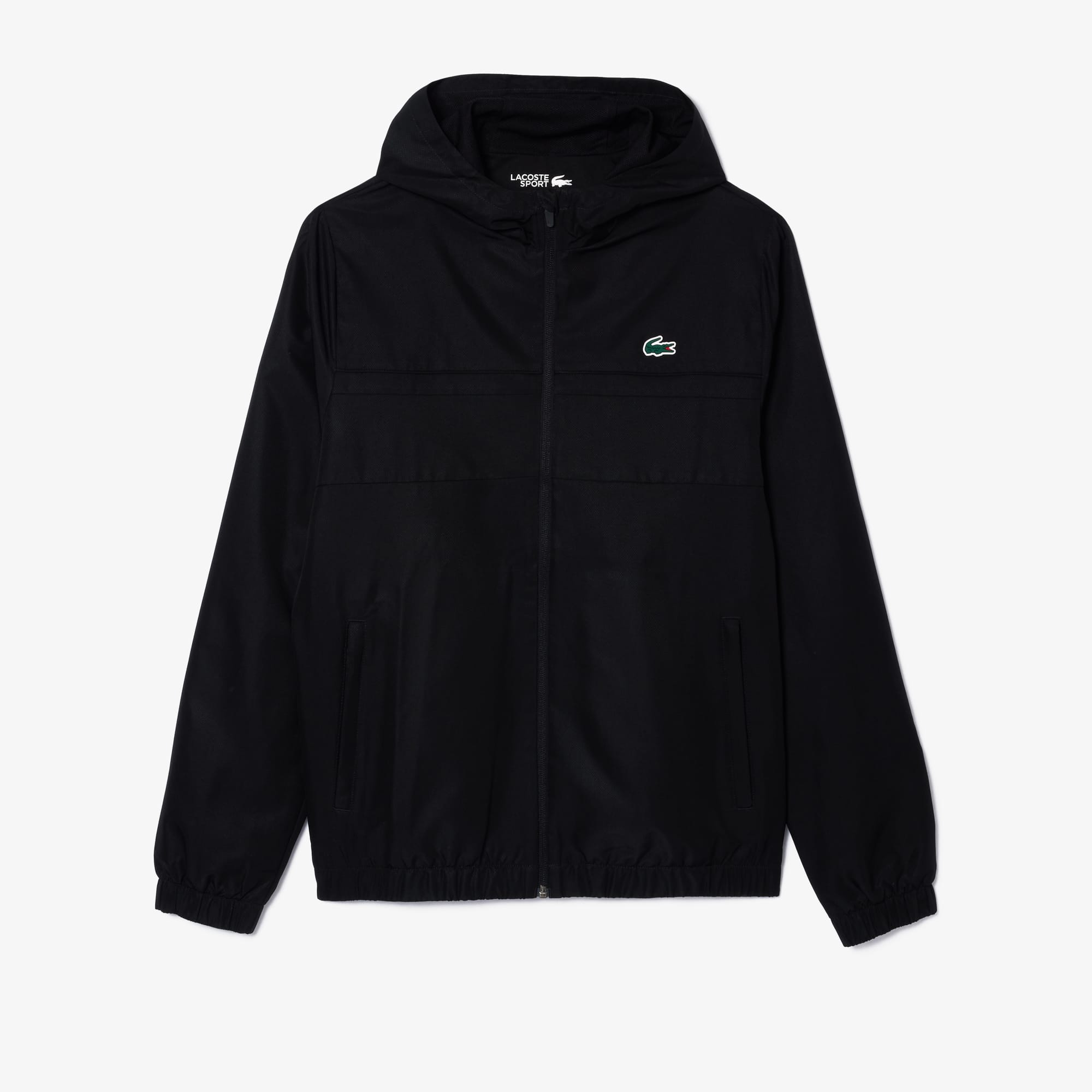 Lacoste Men's Water-Repellent Sport Track Jacket