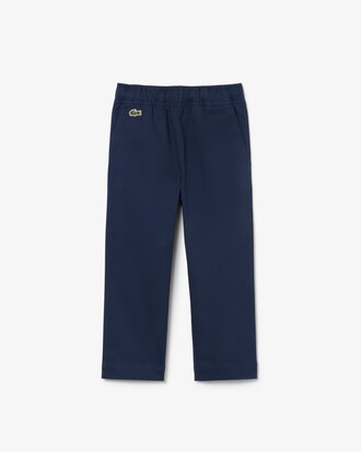 Pantal&oacute;n de Gabardina de Algod&oacute;n El&aacute;stico