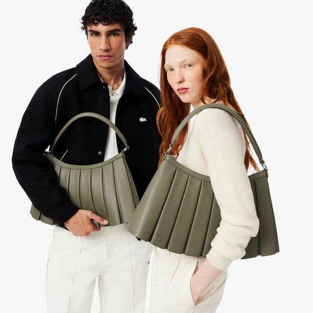 Large Lenglen Leather Bag - Bags - New In 2026 | Lacoste