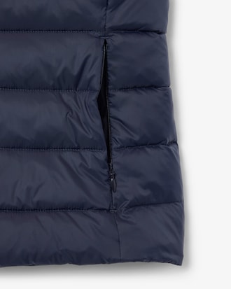 Water-Repellent Quilted Down Vest