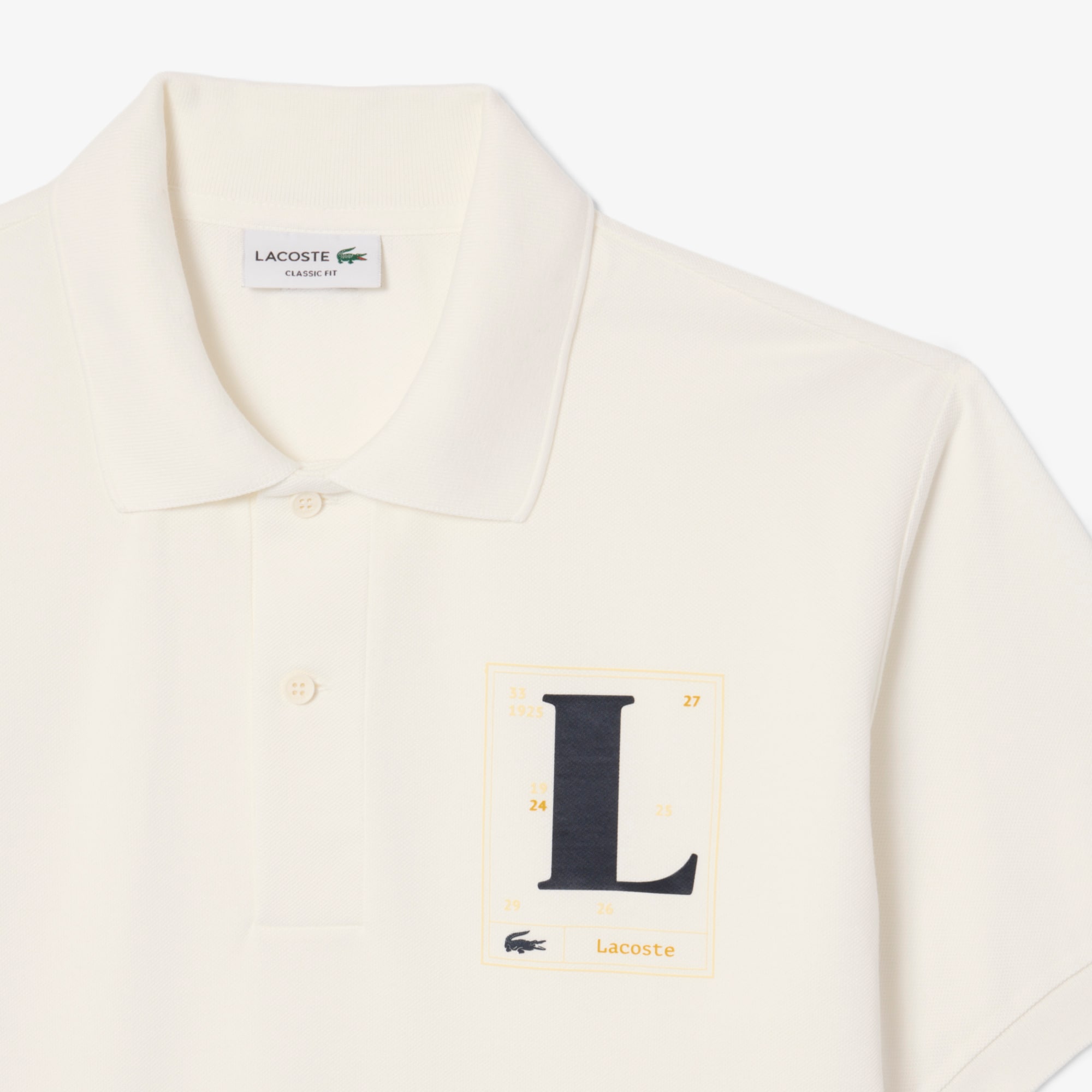 Classic Fit Printed Petit Piqué Polo Shirt