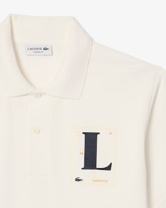 Classic Fit Printed Petit Piqu&eacute; Polo Shirt