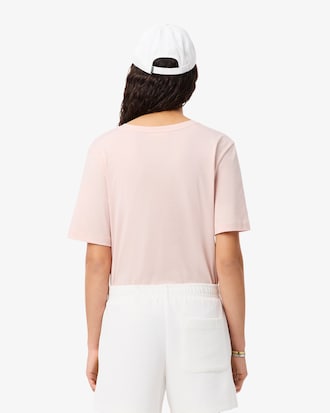 Women's Relaxed Fit Soft Cotton V-Neck T-Shirt