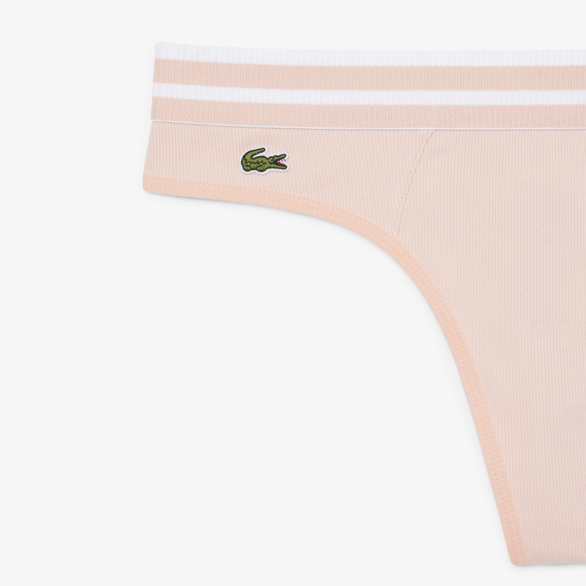 Cotton Stripe Waist String Briefs