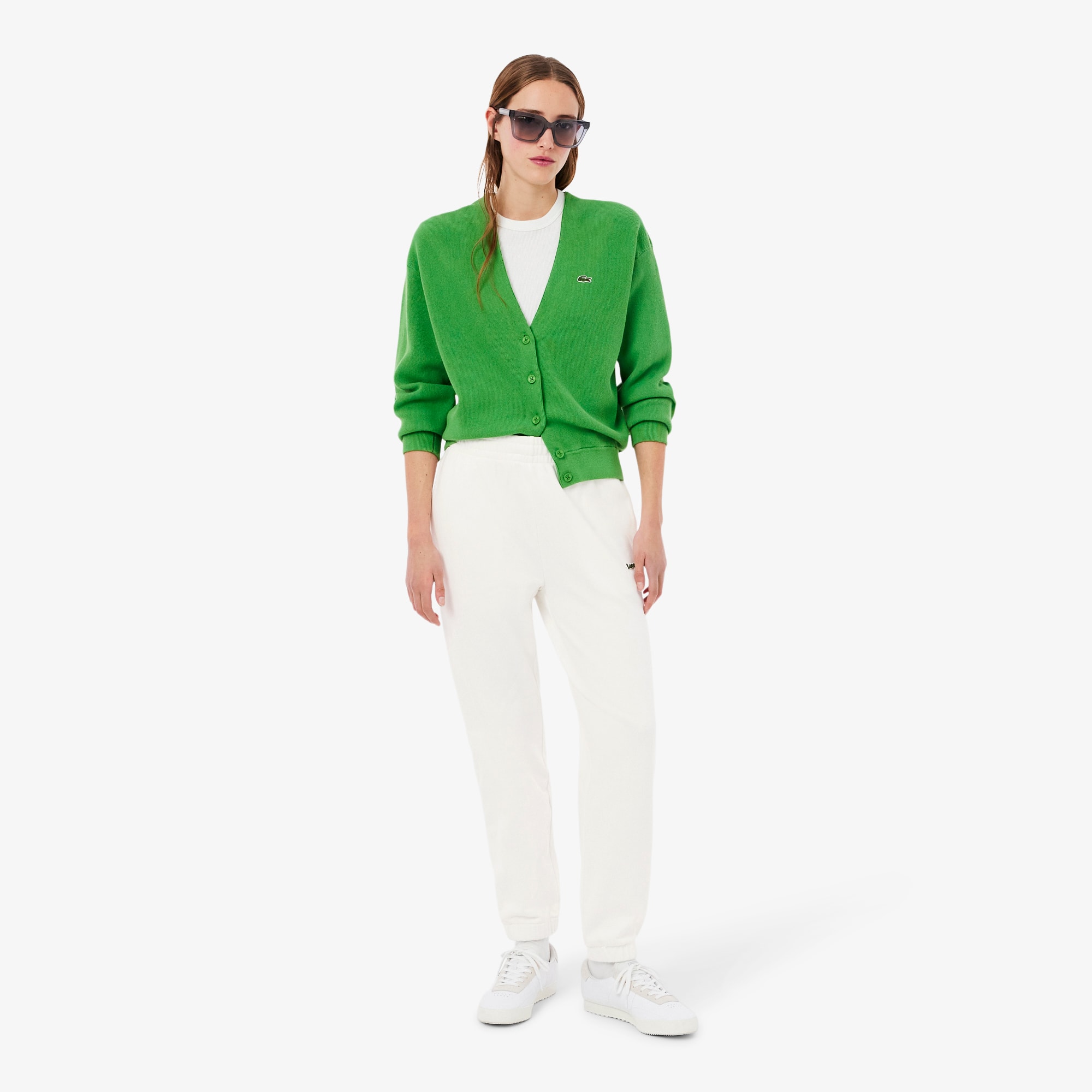 Lacoste Women's Straight Fit Logo Sweatpants