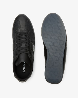 Men's Angular Leather Sneakers