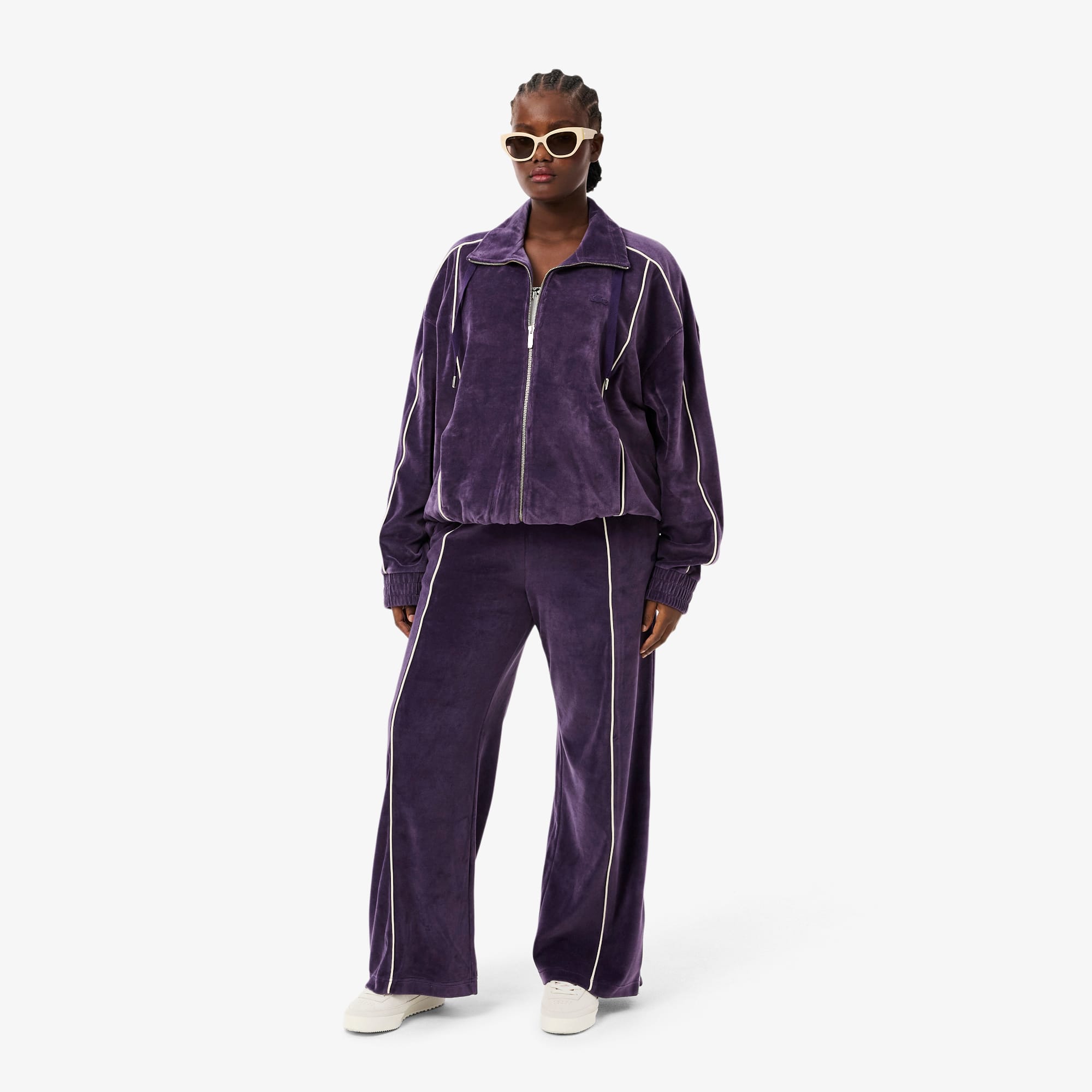 Women's Trim Accent Velour Sweatpants - Pants & Leggings - New In
