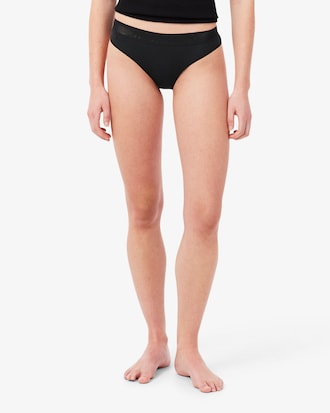 Logo Waist Mesh Briefs