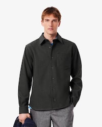 Men's Oversized Double Face Overshirt