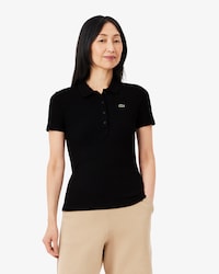Women's Slim Fit L.12.D Ribbed Cotton Polo
