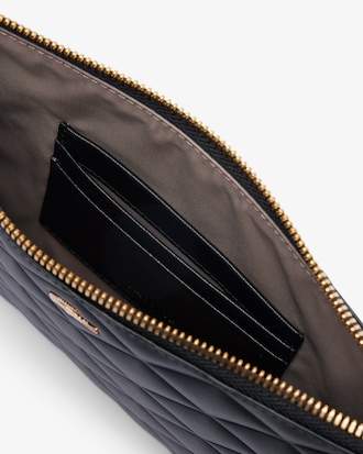 Crocodelle Leather Clutch
