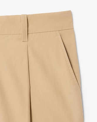 Straight Fit Cotton Chino Pants