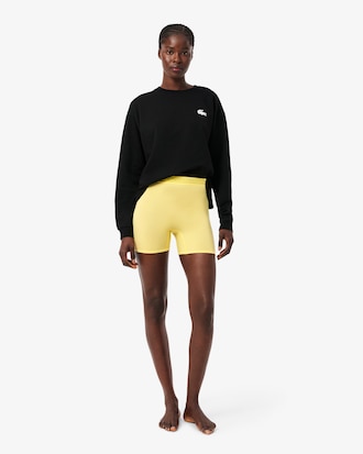 High Waist Microfiber Cycle Shorts