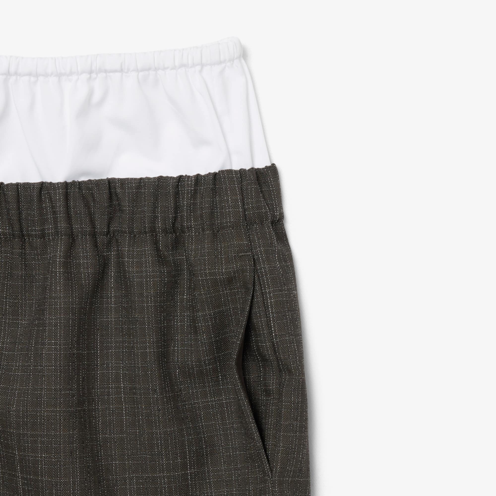 Runway Wool Mix Mini Skirt
