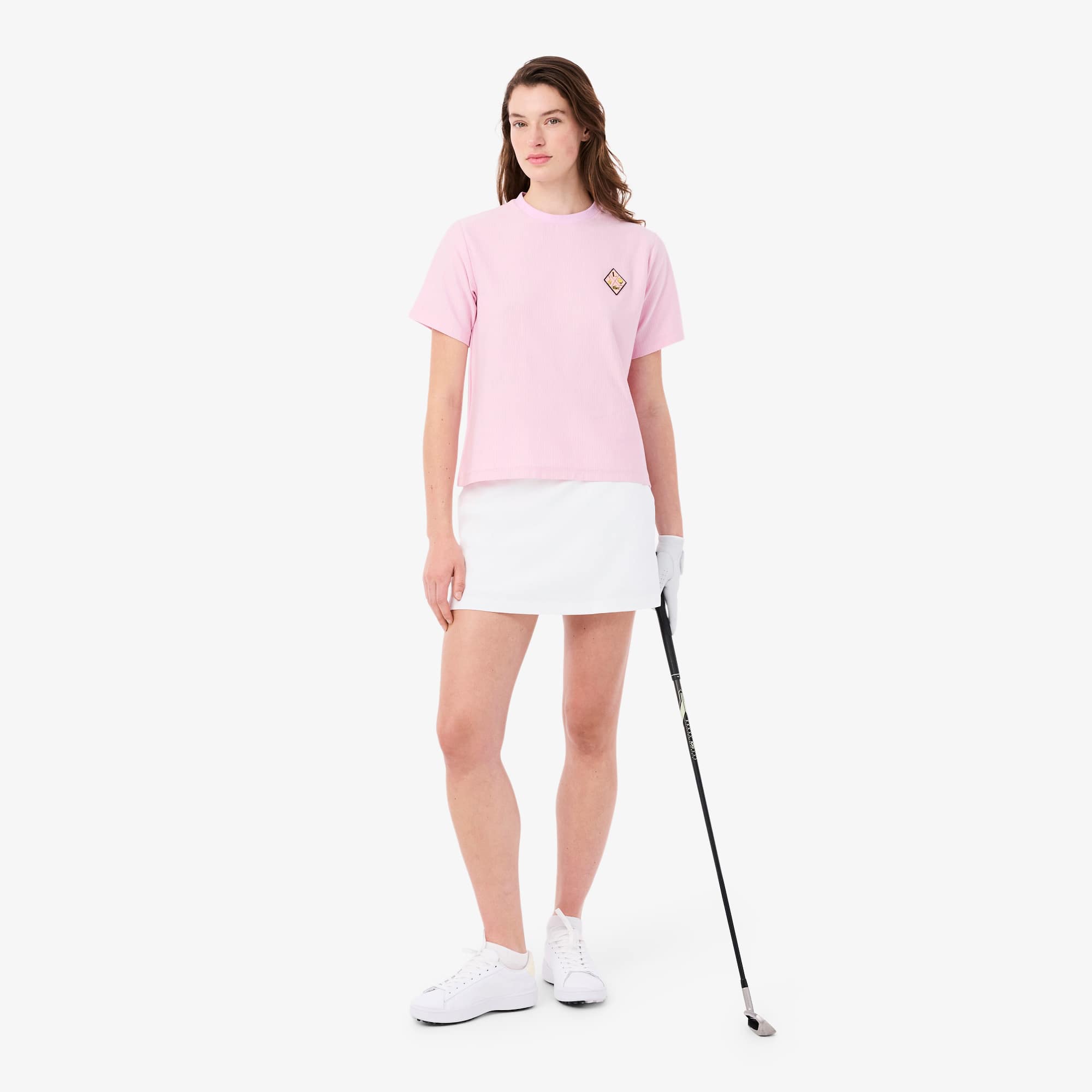 Lacoste Women's Ultra Dry Lined Golf Skirt
