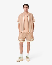 Men's Lightweight Monogram Print Shorts