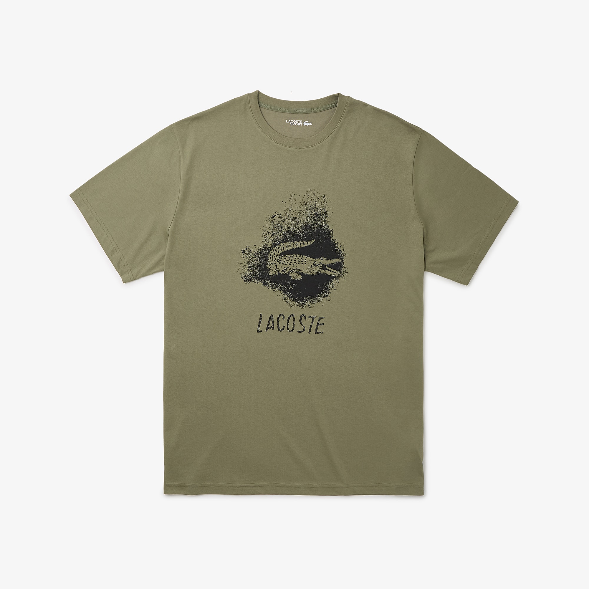 Lacoste Men's Big Fit Crocodile Sport T-Shirt