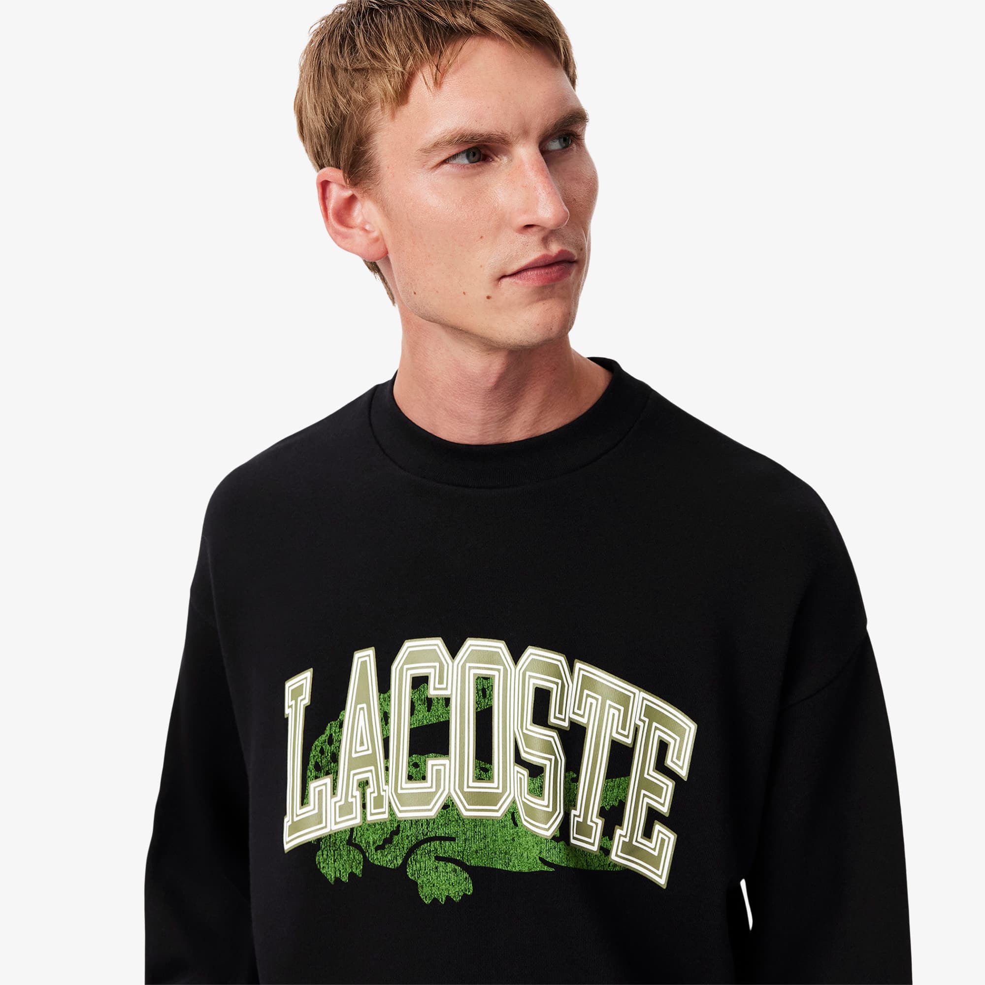 Men's Loose Fit Fleece Sweatshirt - Sweaters & Sweatshirts