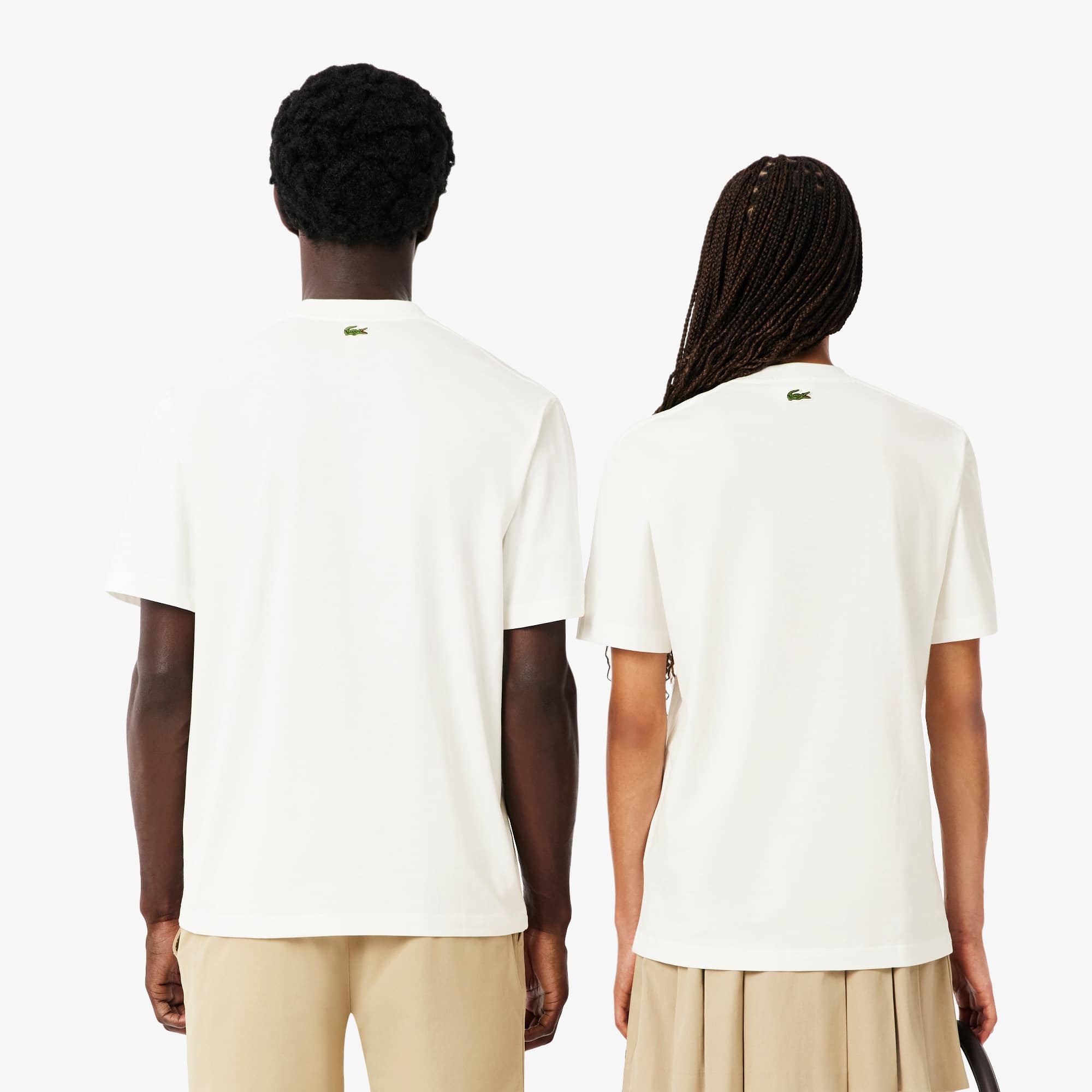 Unisex Signature Print Cotton T-Shirt - T-shirts - New In