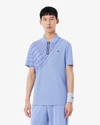 Men's Ultra Dry Printed Slim Fit Tennis Polo