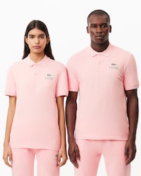 Unisex Regular Fit Stretch Mini Piqué Polo