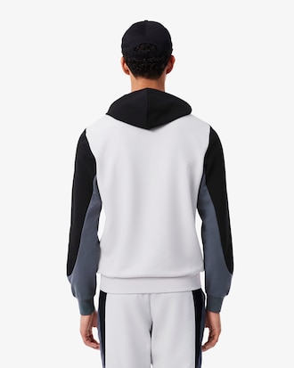 Sport Zipped Colour-Block Hoodie