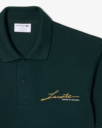 Classic Fit French Made Piqu&eacute; Polo Shirt
