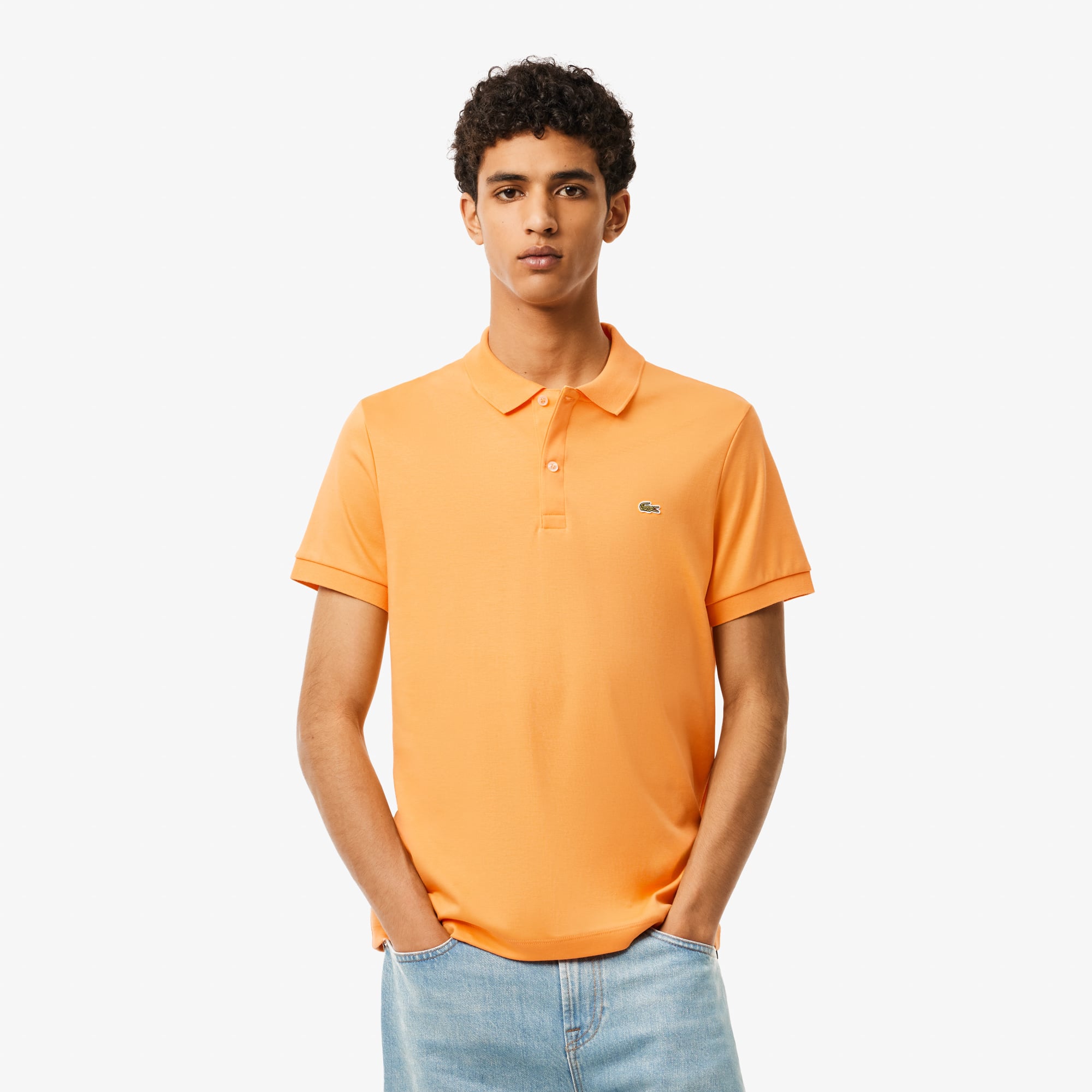 Men's Regular Fit Pima Cotton Polo - Polo Shirts - New In