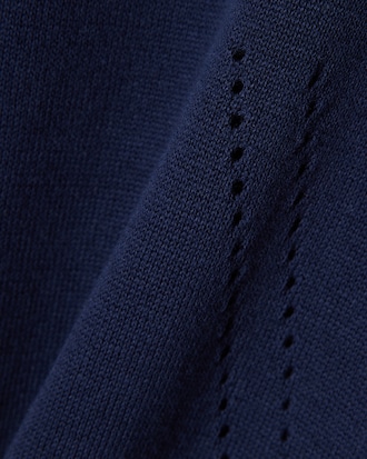 Short Sleeved 3D Knit Sweater