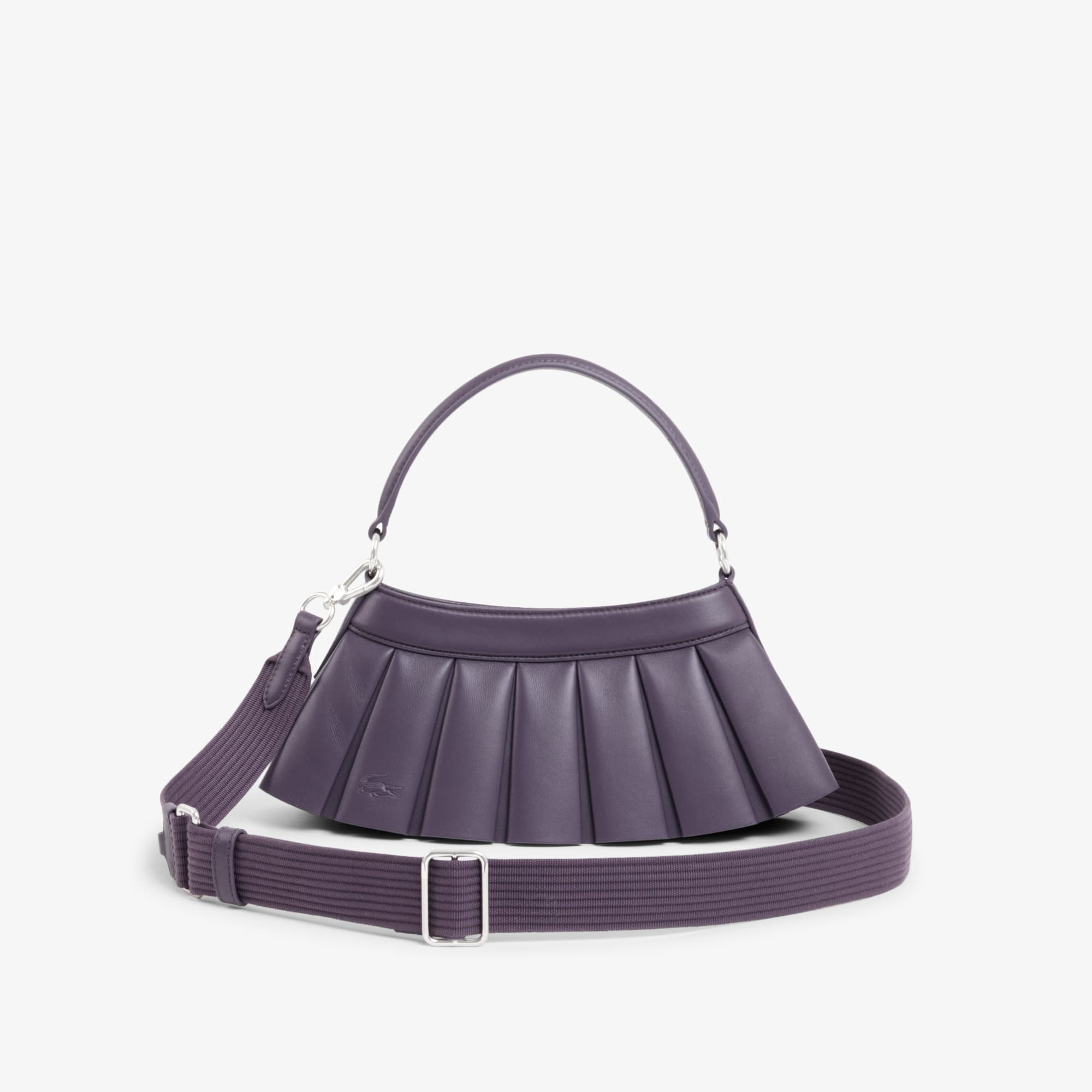Lacoste Cartera de Piel H Lenglen Purpura