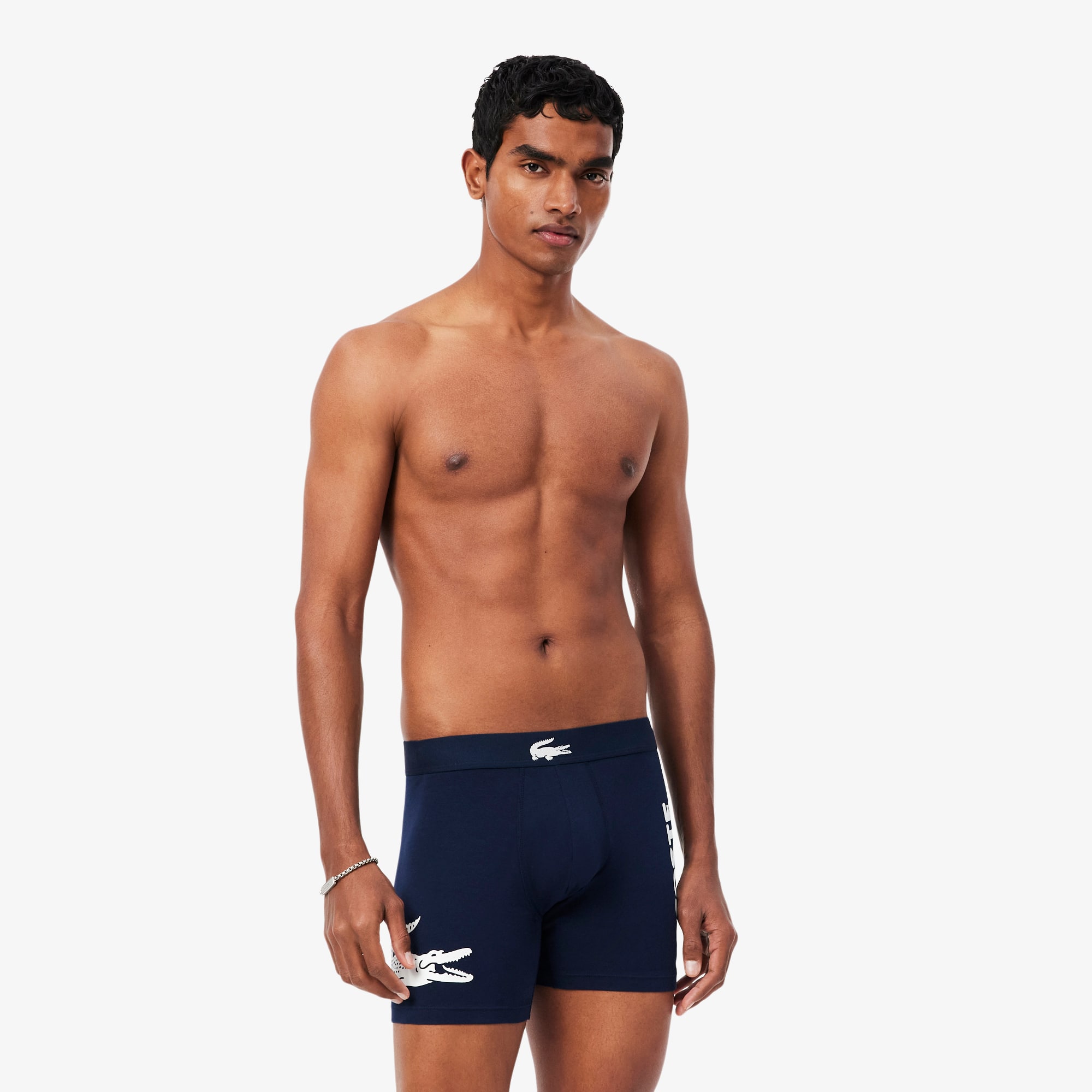 Men's 3-Pack Cotton Boxer Briefs - Underwear & Loungewear - New In