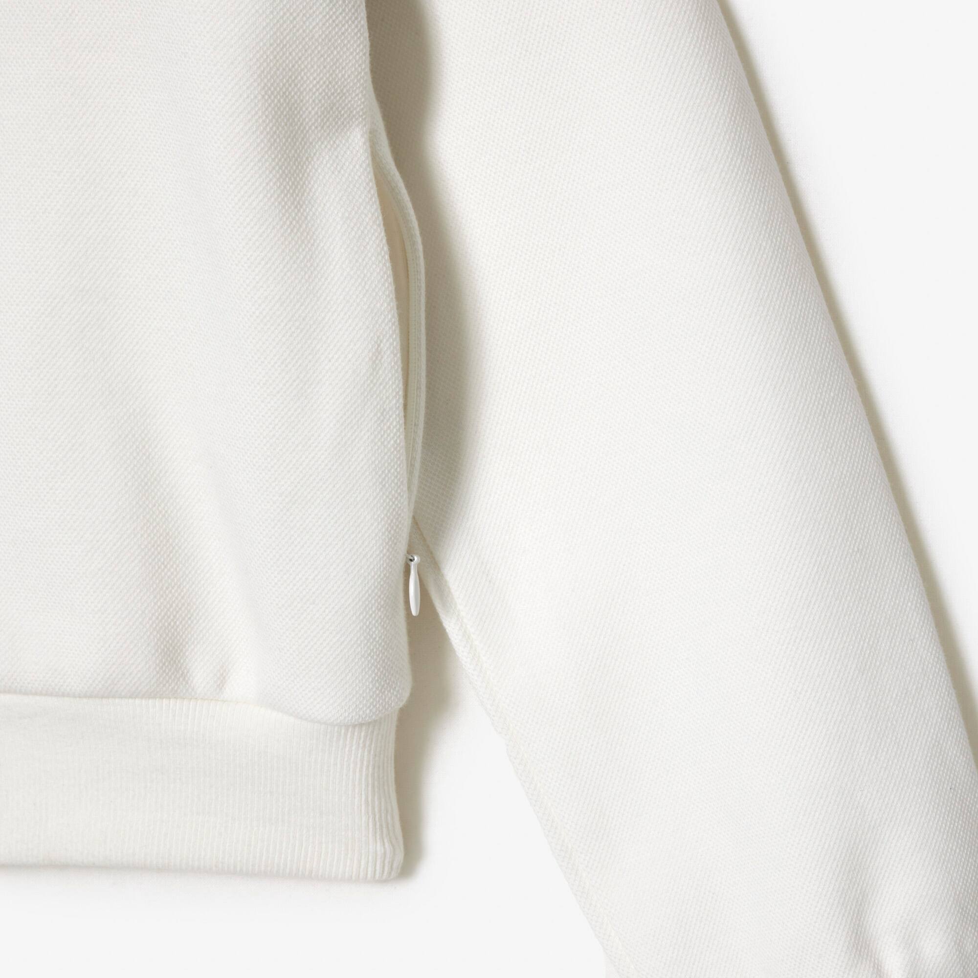 Lacoste x Sporty & Rich Stripe Zip-Up Sweatshirt - Sweaters