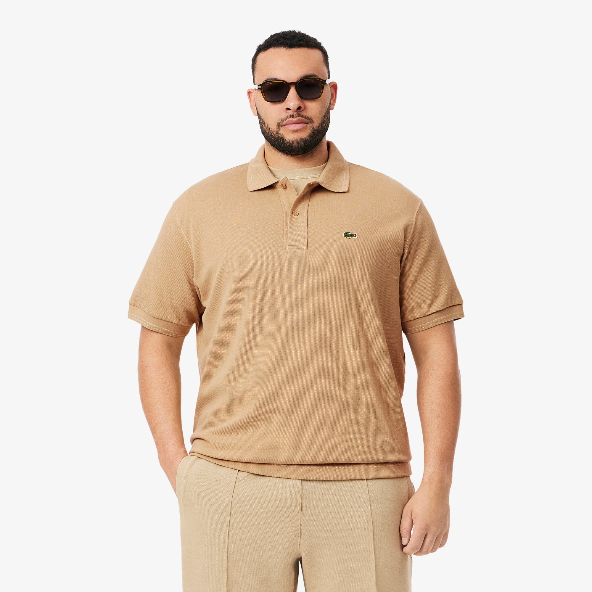 Men's Classic Fit L.12.12 Heavy Piqué Polo - Polo Shirts